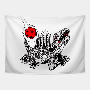 Dimetrodon Panic Tapestry