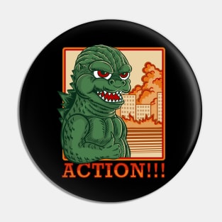 godzilla Pin