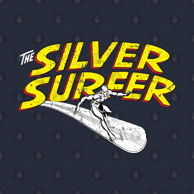 Classic Silver Surfer V2 (Grunged) by TonieTee