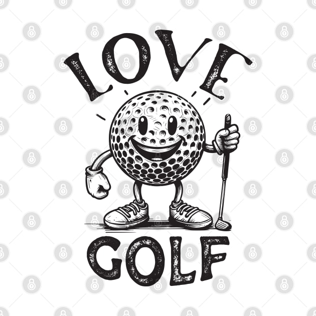 Love Golf by Yopi