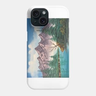 Purple Mountain Range Phone Case