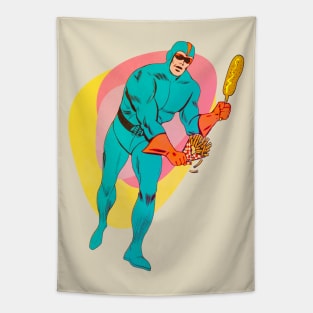 Captain corndog Tapestry