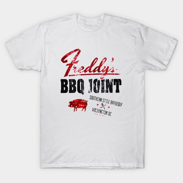 Freddys BBQ Joint House of Cards T-Shirt Freddys BBQ Joint House of Cards T-Shirt