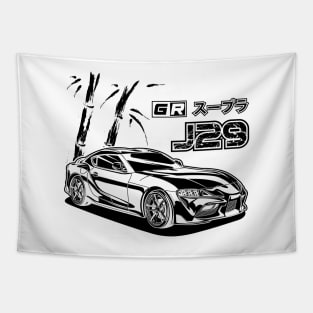 GR Supra - Black Print Tapestry