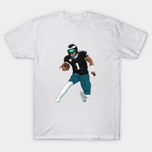 Jalen Hurts Philadelphia Eagles Men's Backer T-Shirt - Ash