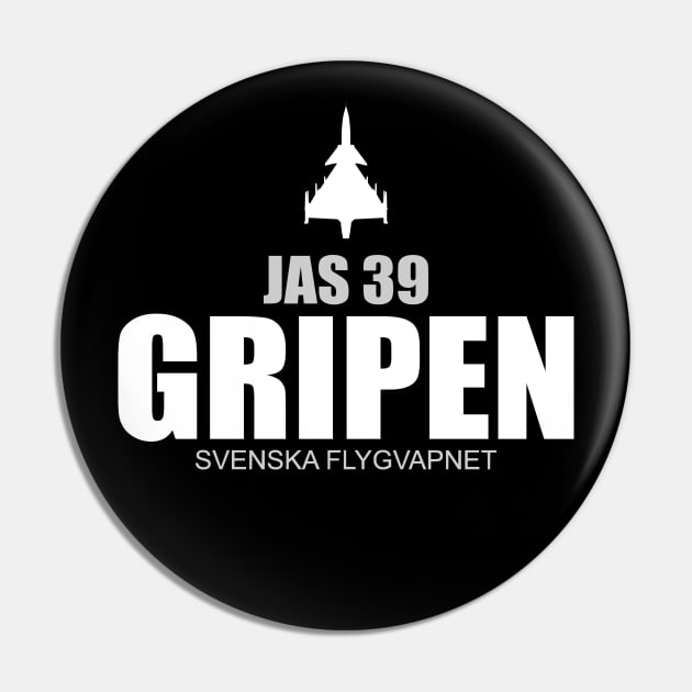 JAS 39 Gripen Pin by TCP