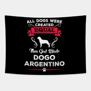 Dogo Argentino Tapestry