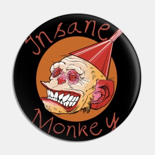 insane monkey Pin