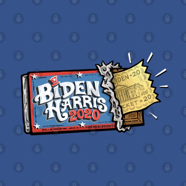 Golden Ticket 2020 Election by BradAlbright