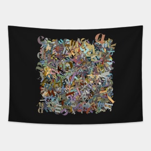 Letters Tapestry