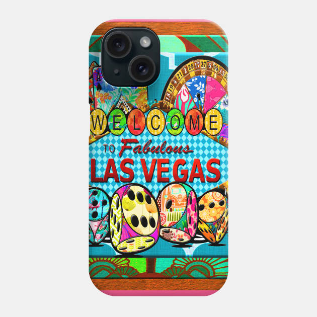 Welcome to Las Vegas Phone Case by artbyomega