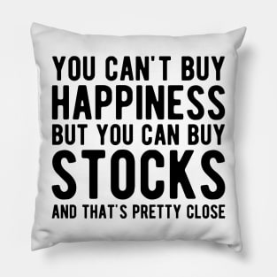 Stock Trader - You can buy stocks Pillow