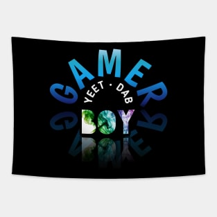 Yeet Dab Boy - Gaming Gamer Abstract - Video Game Lover - Graphic Tapestry