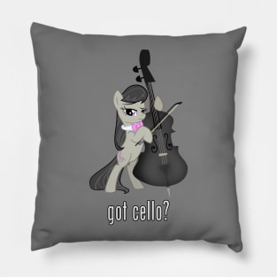 Got Cello? (Black) Pillow