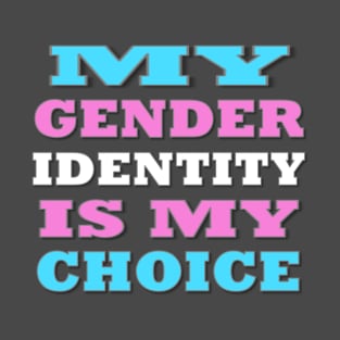 My Gender Identity is My Choice T-Shirt