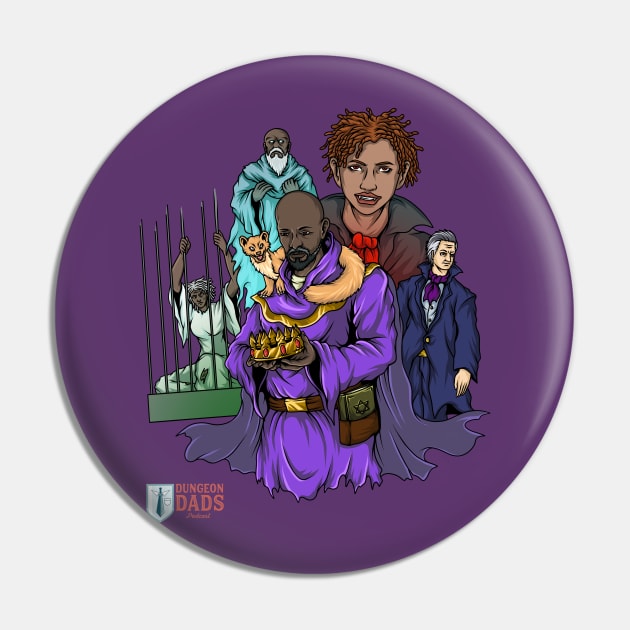 Ionus Silchavind, Family Portrait Pin by dungeondads