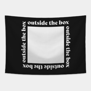 outside the box Tapestry