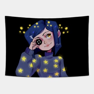 Coraline Shining Stars Tapestry