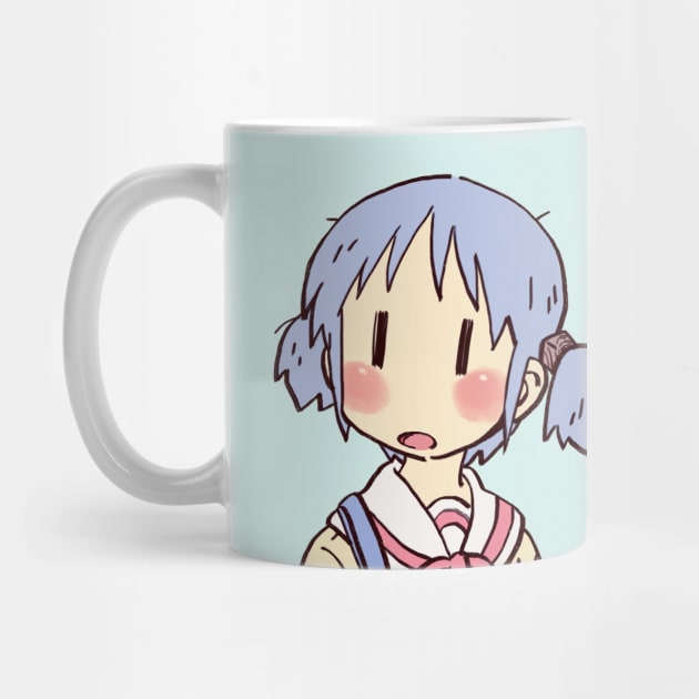 funny mio meme surprised face nichijou - Anime Memes - Posters and Art  Prints