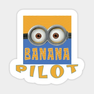 MINION BANANA USA PILOT Magnet