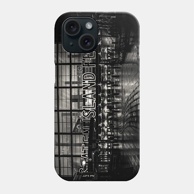 Staten Island Ferry Sign Phone Case by ShootFirstNYC