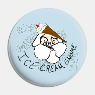 Ice Cream Gnome Pin