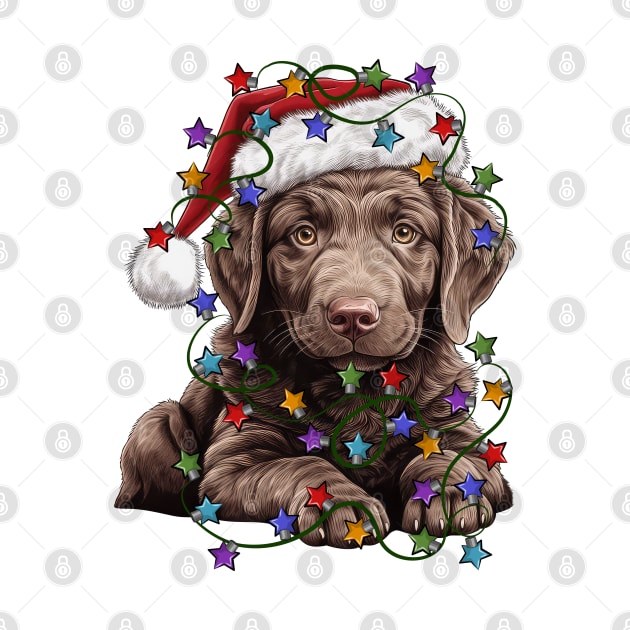 Christmas Puppy by Chromatic Fusion Studio