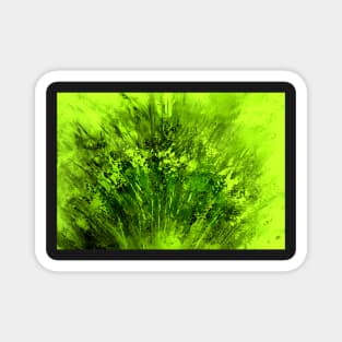 Joyful pattern Abstract digitally enhanced artwork Magnet