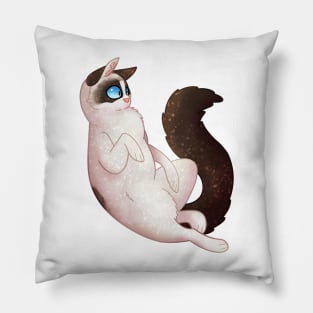 Cozy Ragdoll Cat Pillow