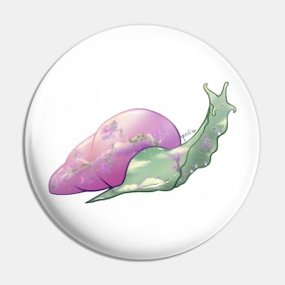 Genderfae Pride Snail Pin