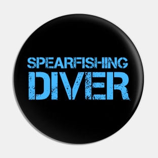 Spearfishing design diver Pin