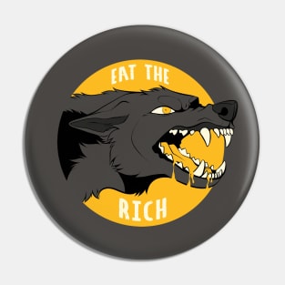 EAT THE RICH Pin