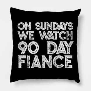 90 Day Fiance Fan Art Design Pillow