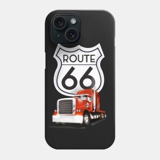 Big Rig Route 66 Phone Case