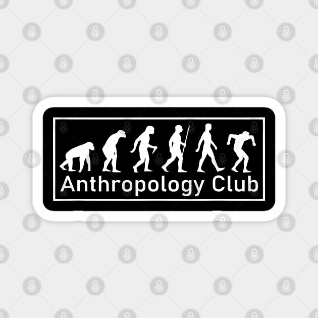 Anthropology Evolution Magnet by LEGO