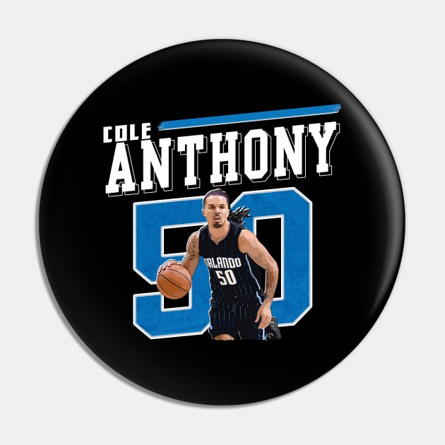 Cole Anthony Pin by WYATB Art