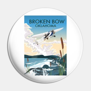Broken Bow Oklahoma Pin