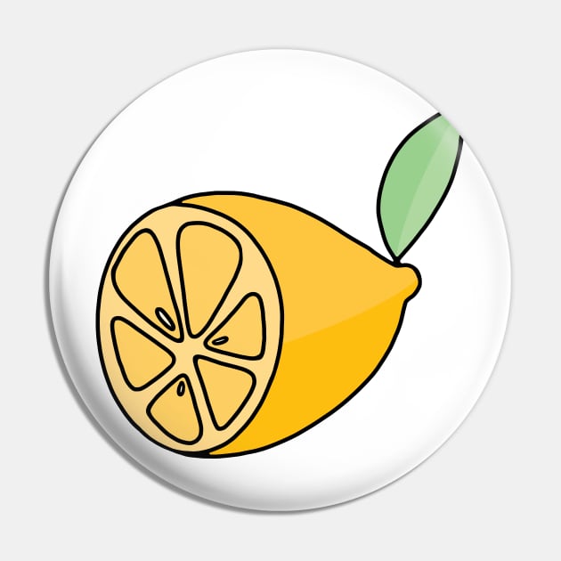 Lemon Half Pin by murialbezanson