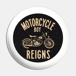 the motorcycle boy reigns Pin