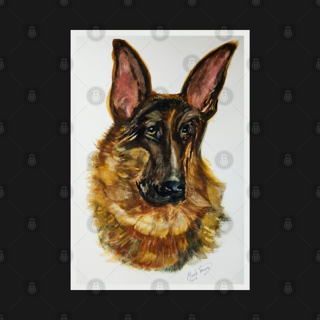 German Shepherd by Rec Affect Band Merch