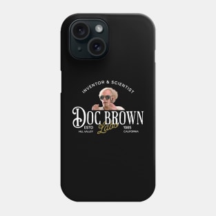 Doc Brown Labs - Inventor & Scientist Est. 1985 Phone Case