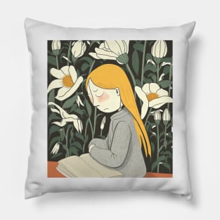 Introvert girl 2 Pillow