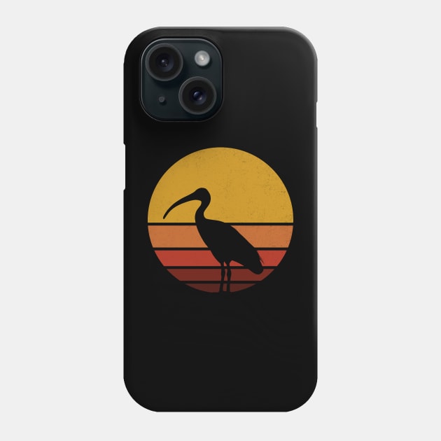 Retro Vintage Sunset Bin Chicken Phone Case by BinChickenBaby