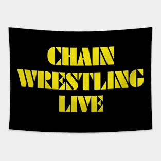 CHAIN WRESTLING LOGO! Tapestry