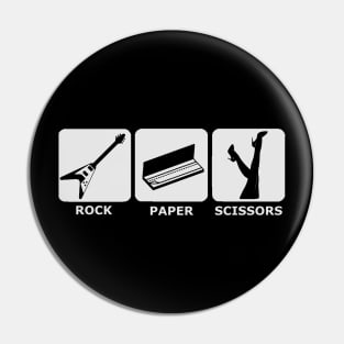 Rock Paper Scissors Pin