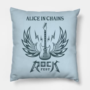 Guitarwings Alice in Chains Pillow