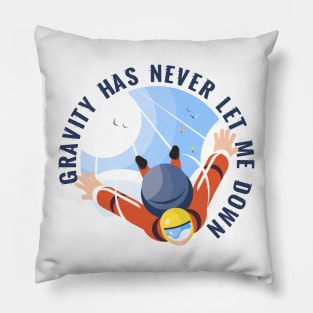 Skydiving, skydiver parachute, parachuting Pillow