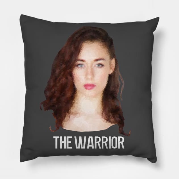 Kady, the Warrior Pillow by AO01