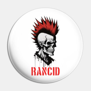 Rancid Punk Pin