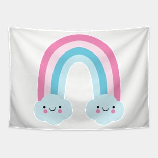 Happy Rainbow Tapestry